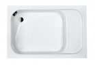 Поддон прямоугольный Sanplast Classic Bzs/CL 80x120x28+STB biew, 80x120cm, акриловый, белый