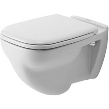 Раковина WC подвесной Duravit D-Code, 56x36cm, HygieneGlaze, белая