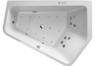 Ванна угловая с гидромассажем Duravit Paiova 5 Combi-System E, 190x140cm, правая, акриловая, bezszwowa obudowa, белый alpin