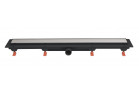 Линейный канал JomoTech Exclusive Flis 40, 85cm, maskownica универсальная dwustronna, mata uszczelniająca, оформление хромированная сталь