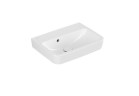 Раковина подвесная Villeroy & Boch O.novo, 50x37cm, z переливом, без отверстия под смеситель, Weiss Alpin CeramicPlus