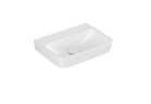 Раковина подвесная Villeroy & Boch O.novo, 50x37cm, без перелива, без отверстия под смеситель, Weiss Alpin CeramicPlus