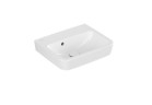 Раковина подвесная Villeroy & Boch O.novo, 45x37cm, z переливом, без отверстия под смеситель, Weiss Alpin CeramicPlus