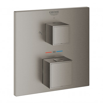 Смеситель для душа термостатическая Grohe Grohtherm Cube, скрытая, dwa выходы wody, хром