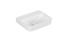 Раковина подвесная Villeroy & Boch O.novo, 45x37cm, без перелива, без отверстия под смеситель, Weiss Alpin CeramicPlus