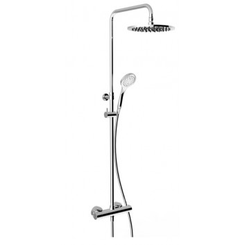 Смеситель для раковины Gessi Rilievo, напольный, высота 297mm, без пробки, warm bronze brushed PVD