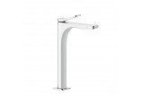 Смеситель для раковины Gessi Rilievo, напольный, высота 297mm, клапан automatyczny, хром