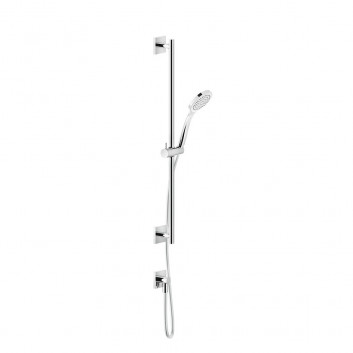 Верхний душ Gessi Rilievo, квадратная, 250x250mm, потолочное подсоединение, хром