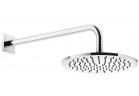 Верхний душ Gessi Rilievo, круглая, 250mm, держатель настенные 389mm, copper brushed PVD