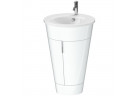 Шкафчик для раковины Duravit Starck 1 напольный 560 x 600 mm - белая, благородный блеск