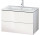 Шкафчик для раковины Duravit L-Cube, подвесной 820 x 481 mm - белая, благородный блеск