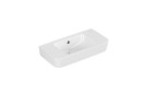 Раковина подвесная Villeroy&Boch O.novo, 50x25cm, z переливом, без отверстия под смеситель, Weiss Alpin CeramicPlus
