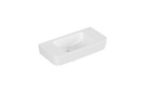 Раковина подвесная Villeroy&Boch O.novo, 50x25cm, без перелива, без отверстия под смеситель, Weiss Alpin CeramicPlus