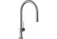 Смеситель кухонный Hansgrohe Talis M54, однорычажный, высота 435mm, выдвижной излив, 2jet, sBox, чёрный мат.