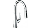 Смеситель кухонный Hansgrohe Talis M54, однорычажный, высота 435mm, выдвижной излив, 1jet, sBox, хром