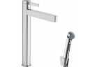 Смеситель для раковины Hansgrohe Finoris, напольный, высота 328mm, z główką Bidette и шлангом 160cm, хром