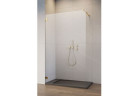 Душевая кабина Radaway Essenza Pro Gold Walk-in 120, стекло бесцветное, profil золотой