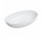 Накладная раковина Omnires Shell M+, 60x35cm, без перелива, белый глянец