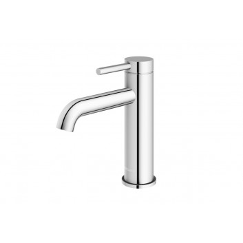 Смеситель для раковины Kohlman Axel, напольный, высота 143mm, излив 120mm, хром