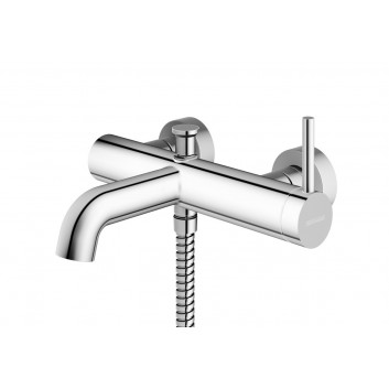Смеситель для раковины Kohlman Axel, напольный, высота 282mm, излив 151mm, хром