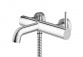 Смеситель для раковины Kohlman Axel, напольный, высота 282mm, излив 151mm, хром