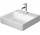 Раковина с тумбой Duravit DuraSquare, 50x47 cm, с отверстиями под смеситель, белая