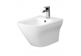 Bidet подвесной Cersanit Larga Square, 52x35,5cm, otwór na armaturę, белый