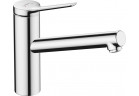 Смеситель кухонный Hansgrohe Zesis M33 1jet Eco, напольный, высота 214mm, излив 220mm, хром