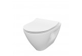 Set B292, подвесной унитаз WC Cersanit Mille Plus, 50x36cm, CleanOn, с сидением slim wolnoopadającą, белый