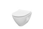 Set B292, подвесной унитаз WC Cersanit Mille Plus, 50x36cm, CleanOn, с сидением slim wolnoopadającą, белый