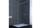 Боковая стенка do двери suwanych Walk-In Huppe Xtensa Pure 4-угл., 800x2000mm, стекло прозрачные Anti-Plaque, профиль серебряный блестящий