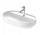 Накладная раковина Duravit LUV, 70x40cm, без перелива, отверстие под смеситель, белый