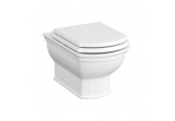 Подвесной унитаз WC Vitra Valarte, 54x35,5cm, bezkołnierzowa, белый