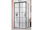 Двери кабины prysznicowej Radaway Idea Black KDJ Factory, левые, 160cm, раздвижные, стекло бесцветное, profil чёрный