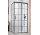 Двери кабины prysznicowej Radaway Idea Black KDJ Factory, правые, 120cm, раздвижные, стекло бесцветное, profil чёрный