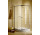 Полукруглая душевая кабина Radaway Classic A, 90x90cm, rozsuwana, стекло коричневые, profil хром