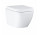 Подвесной унитаз Grohe Euro Ceramic, 54x37cm, bezkołnierzowa с крышкой с микролифтом - альпийский белый