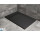 Поддон прямоугольный Radaway Teos F, 150x80cm, конгломерат мраморный, чёрный