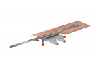 Линейный канал Wiper Intensi 316 Duo Lin, 1200mm, двойной сифон, grafitowy мат.