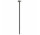 Излив монтаж на потолок Gessi Flessa, 160cm - Black XL