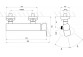 Смеситель для душа Ravak 10°, настенная TD 032.00/150