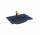 Раковина с тумбой Elita Skappa 60, 61x46cm, z переливом, отверстие под смеситель, navy blue мат.
