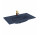 Раковина с тумбой Elita Skappa 80, 81.5 x 46.6 cm, z переливом, отверстие под смеситель, navy blue мат.