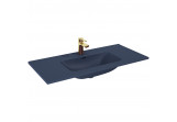 Раковина с тумбой Elita Skappa 100, 101.5 x 46.6 cm, z переливом, отверстие под смеситель, navy blue мат.