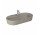 Накладная раковина Elita Babette, 80x40cm, без перелива, отверстие под смеситель, fume мат.