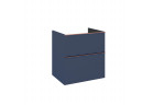 Komoda подвесной Elita Look, 60cm, 2 szuflady, navy blue мат.