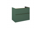 Komoda подвесной Elita Look, 80cm, 2 szuflady, forest green мат.