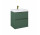 Шкафчик для раковины подвесной Elita Look, 60cm, 2 szuflady, forest green мат.