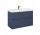 Шкафчик для раковины подвесной Elita Look, 100cm, 2 szuflady, navy blue мат.