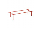 Podstawa pod szafkę Elita Legacy Red, 130cm, красный мат.